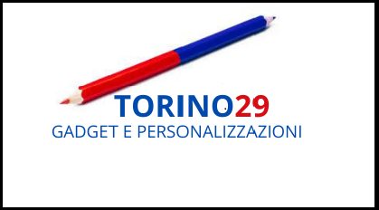 Torino29 –  Gadget e Personalizzazioni